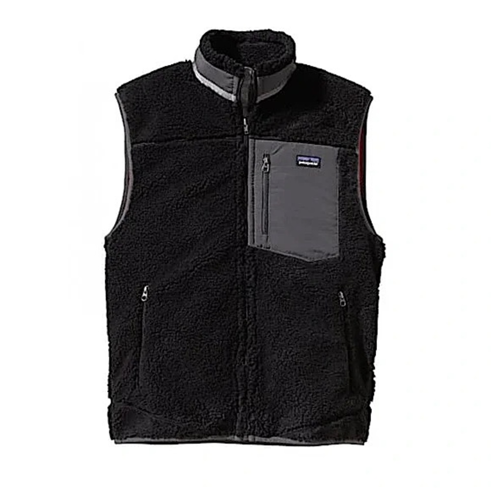 Black Retro Men’s Patagonia Vest